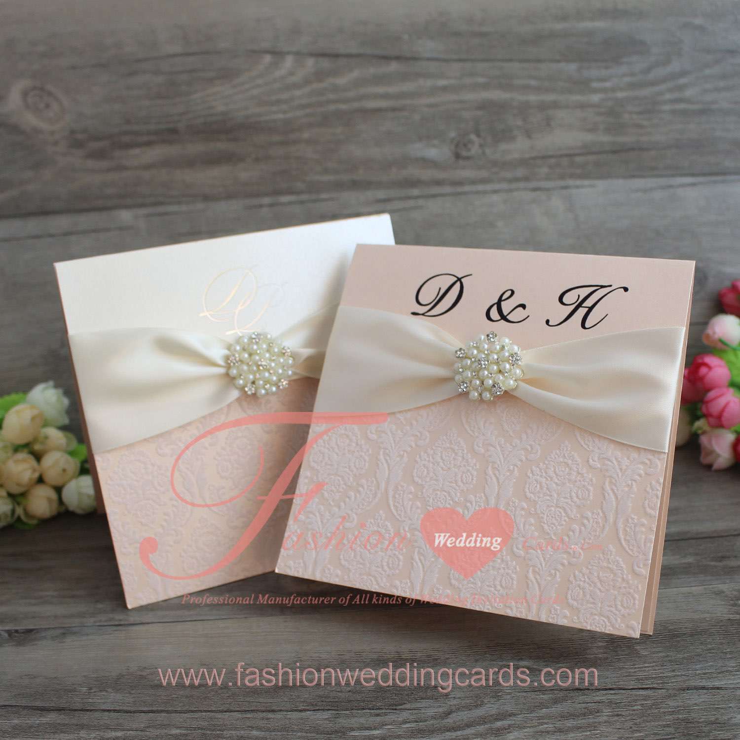 Order DIY Handmade Custom Wedding Invitation Online